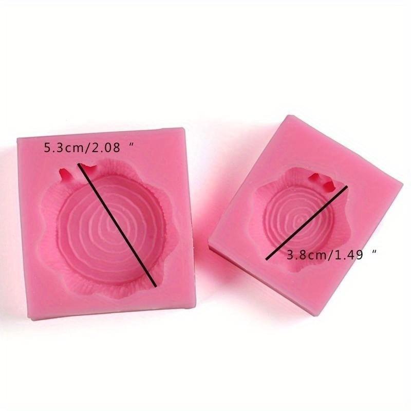 Details About Tree Gumpaste Silicone Fondant Stumps Mold Cake DIY Little Bread Baking Mould 3D