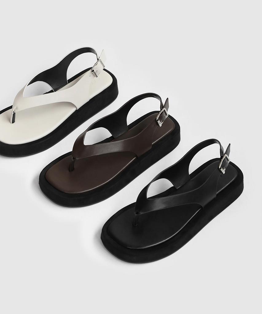 Sappun E-Rain Platform Sandals (3Cm)