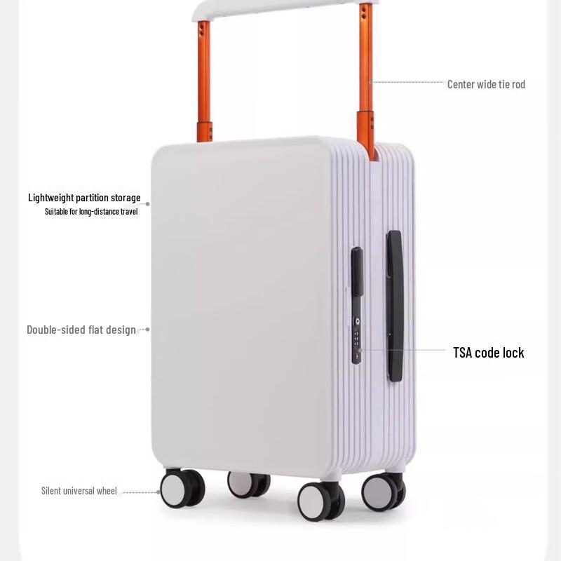 Xiaoyan Wide-Handle Spinner Carry-On Luggage (20-inch)