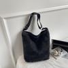 Jeanstasche Damen Tasche Große Kapazität Retro Kontrast Tragetasche Schulter Crossbody Tasche
