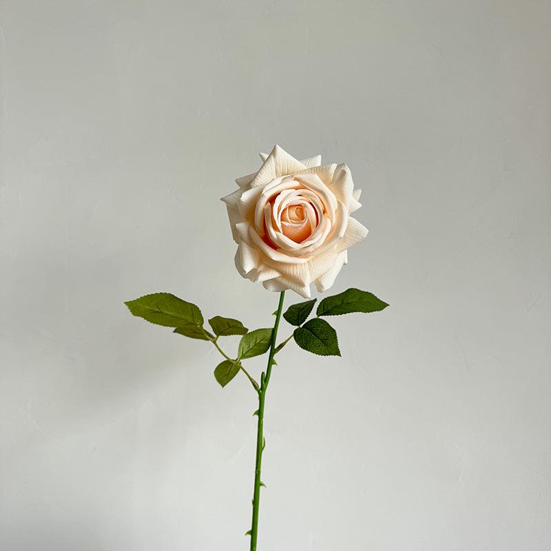 Luxury Realistic Touch Rose: Artificial Flower for Wedding, Living Room, or Dining Table Decor.