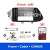 MAMSM For HYUNDAI SONATA 2020 10Inch Android Car Radio Fascia Panel Multimedia Player Dash Mount Kit Adapter Frame Cable Harness