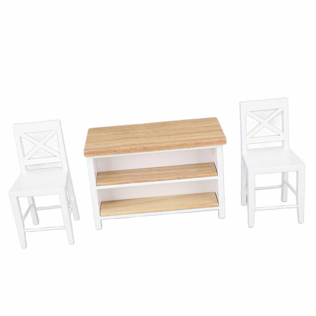 Puppenhaus Barhocker Innovativ Simulation Exquisit 1/12 Maßstab Puppenhaus Miniatur Bar-Set