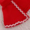 Santa Claus Christmas Dog Cat Red Scarf Hat Puppy Warm Deer Head Pet Costume Pet Clothes Pet Cosplay Costume Christmas Clothes
