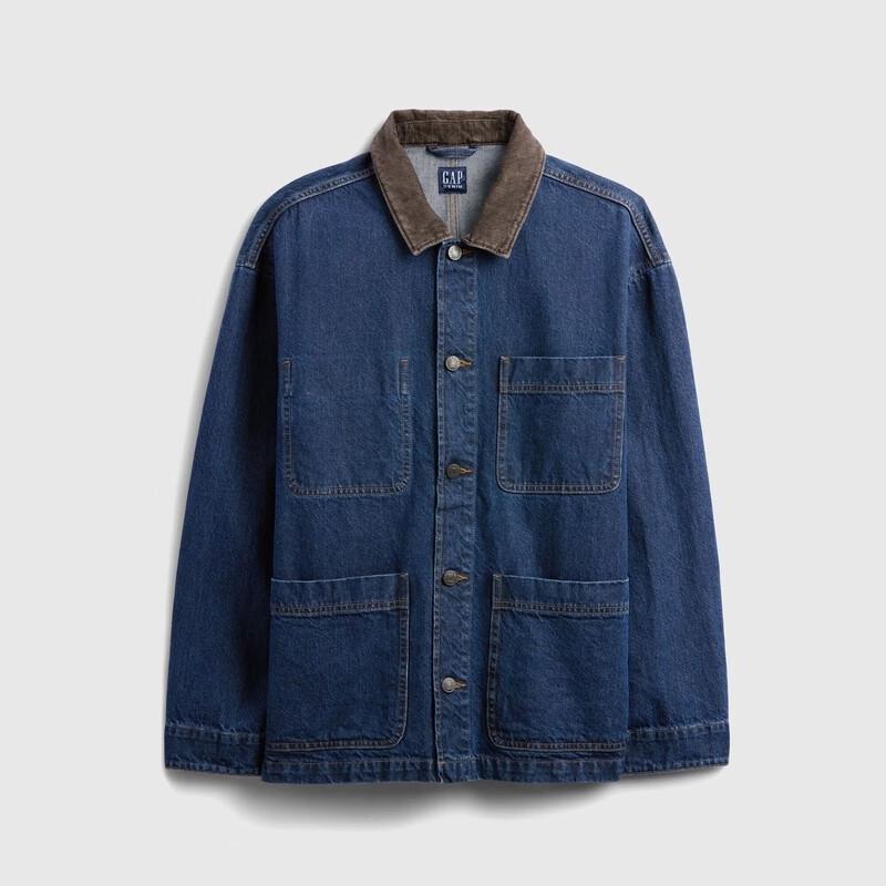 Gap Men's 2025 Autumn Cotton Workwear Jacket