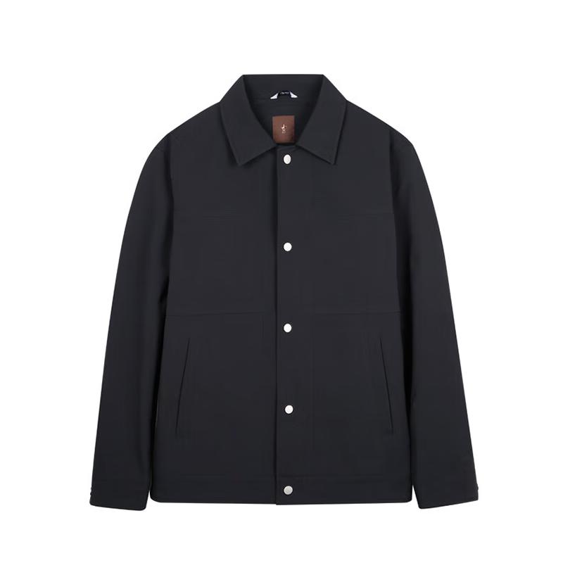 

Men s Waffle Plaid Snap-Button Workwear Jacket 3XL