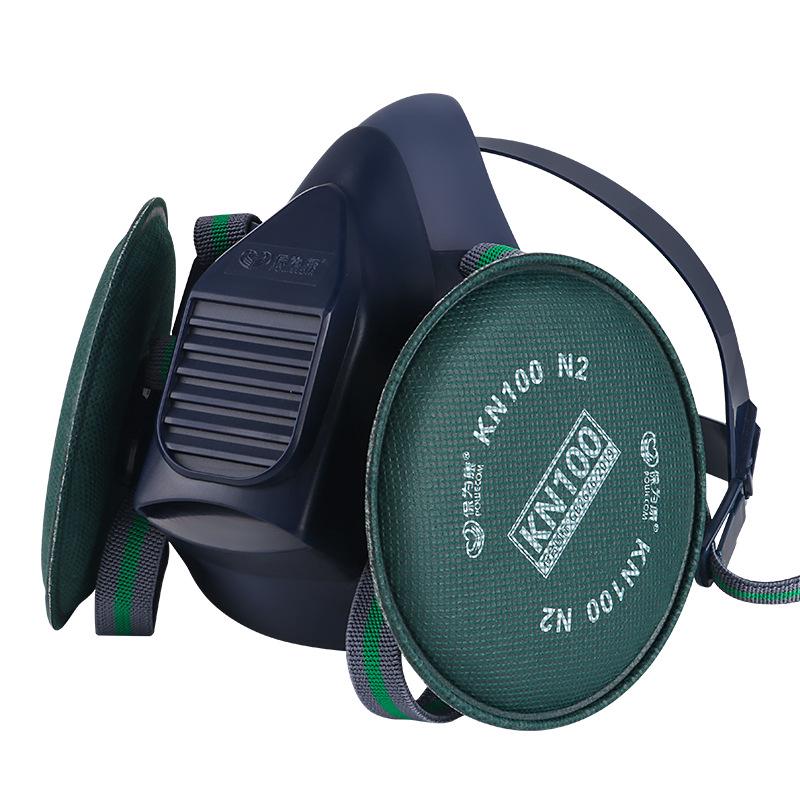 Bao Weikang 7900 Silicone Dustproof Mask: Anti-Paint, Anti-Particle Protection for Construction and Grinding.