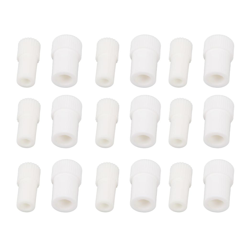 10 Pair Saliva Ejector Weak Strong Suction Converter Disposable White Oral Suction Ejector Adaptor for Oral Clinic