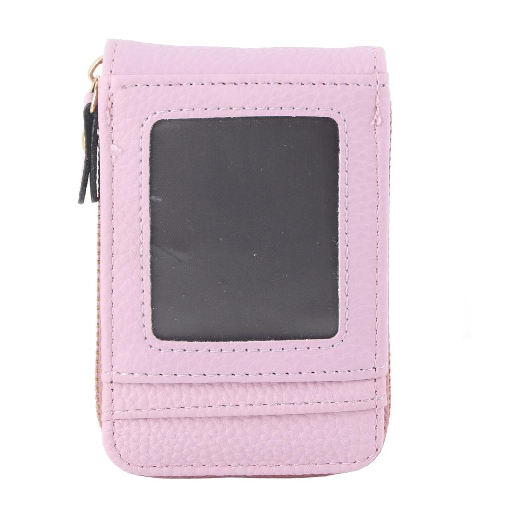 Kreditkartenetui mit Reißverschluss Modisches Mini-Tragbares Antimagnetisches ID-Kartenhalter-Portemonnaie