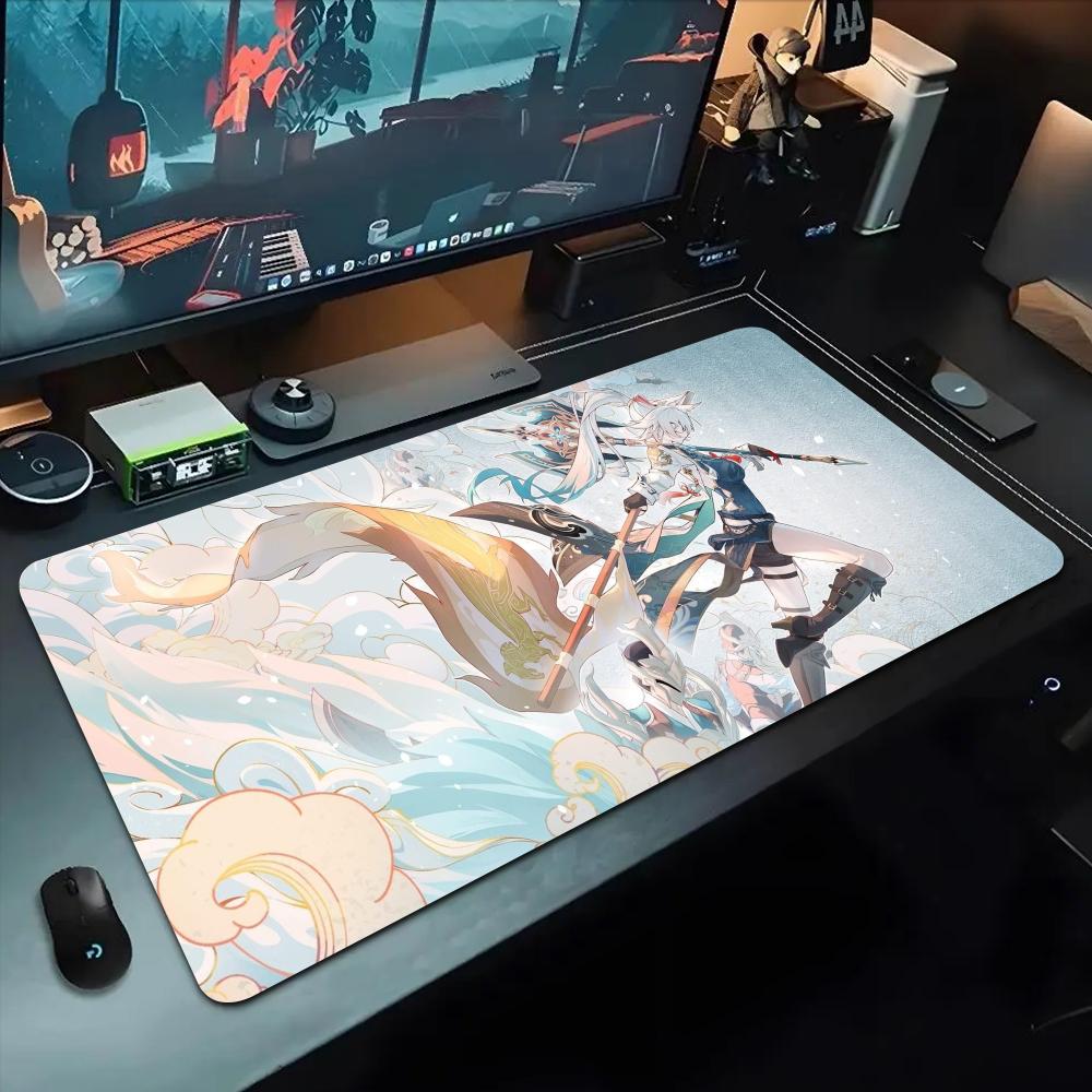 Feixiao Mouse Pad 500X1000 Mm Large Gaming Mousepad Gamer XL Rubber Otaku Keyboard Pad Laptop Desk Mat