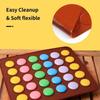 Holes Non-Stick Silicone Macaron Macaroon Pastry Oven Baking Mould Sheet Mat Diy Mold Useful Tools DIY Cake Bakeware Mold
