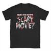 Was ist dein Lieblings-Horrorfilm? Unisex T-Shirts Lustiges T-Shirt Kurzarm Rundhals T-Shirts 100% Baumwolle Oberteile
