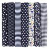 56pcs  10*10cm/3.9*3.9in/25*25cm/9.8*9.8in Floral Small Patchwork Multicolor Cloth Set Flat Pattern FlowerCloth For DIY Sewing S