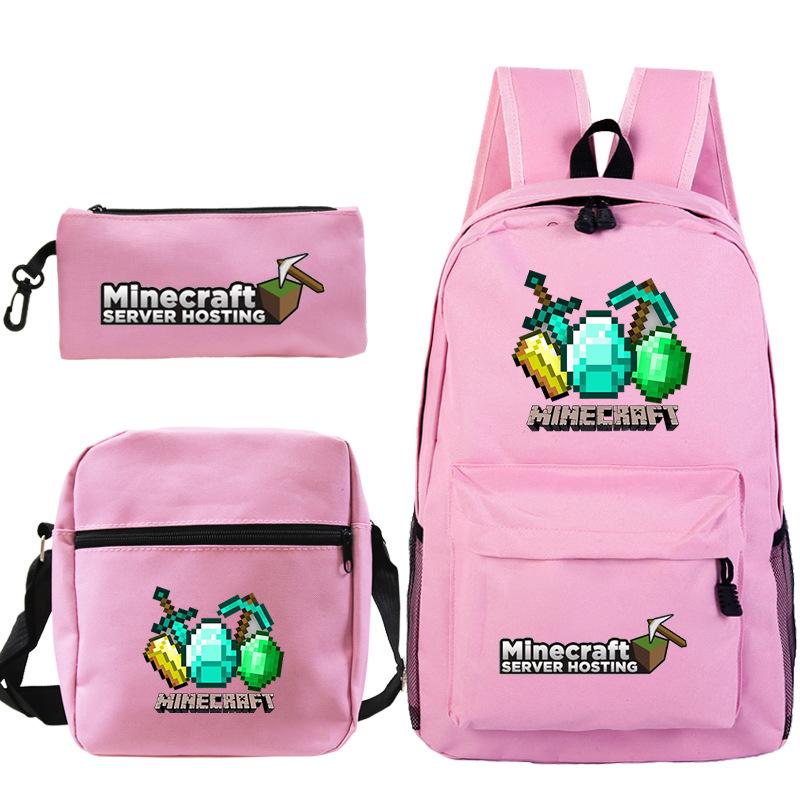 Primary And Secondary School Students Casual Schoolbag Game Merchandise Backpack Set