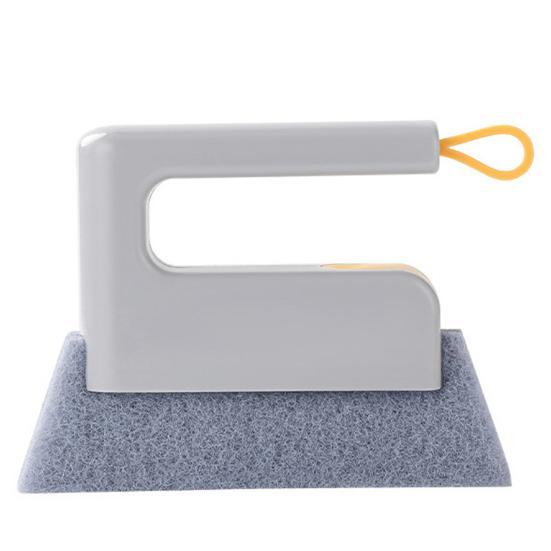 

Window Track Cleaner Double-Sided Door Slots Car Vents Brush with Removable Sponge Home Window Cleaning Accessory
