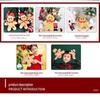 Gingerbread Man Christmas Ornaments & Photography Props for Tree & Window Decor, Children's Gifts