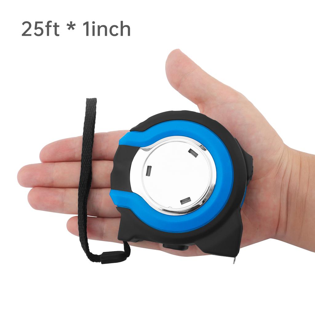 Imperial Self Locking Tape Measure 1/8 Inch Fraction Markings Two Sizes Heavy Duty Professional