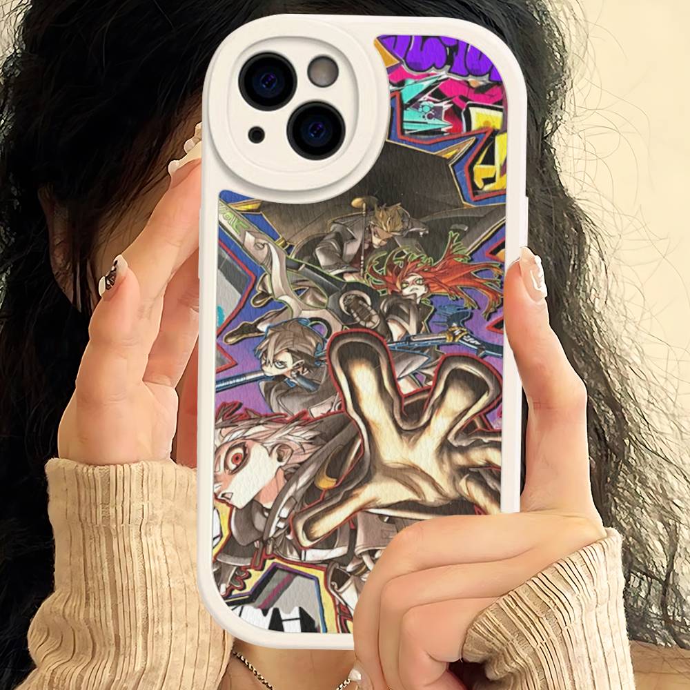 Combat Anime G-Gachiakuta Japanese Phone Case Hard Leather For IPhone 14 13 16 Mini 15 14 11 12 Pro Max Plus Fundas
