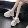 Fashion Autumn Women's Sneakers New Breathable High Platform Shoes Woman Ladies Vulcanize Casual Chunky Sneakers Zapatillas Mujer 8CM