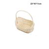With Handle Flower Storage Basket Shopping Storage Hamper Basket  For Plant Home Wedding