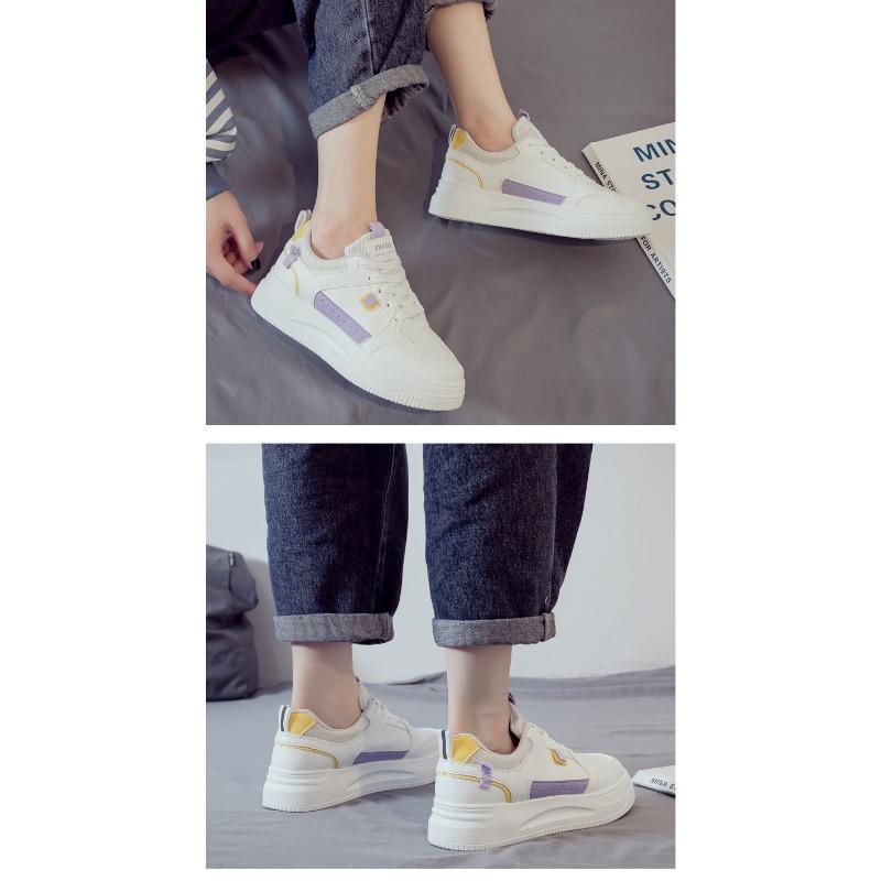 Women's Versatile Soft Sole Non Tiring Sports Shoes Women's Thick Sole Casual Shoes Board Shoes