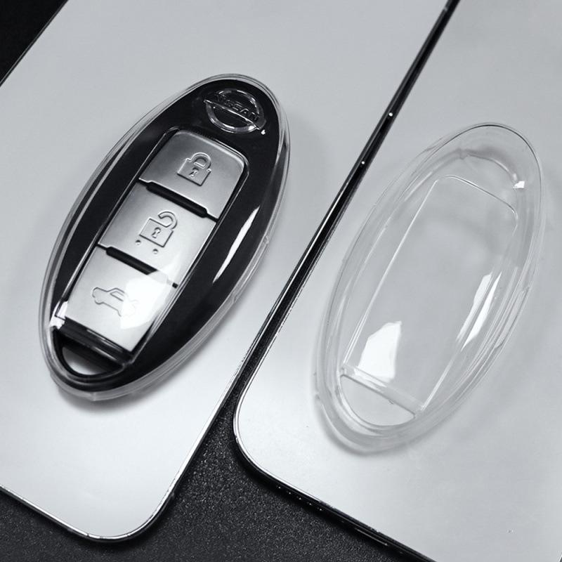 Nissan Key Cover: Lavida, Sylphy, Qashqai, Teana, Kicks, Sunny - Transparent Shell