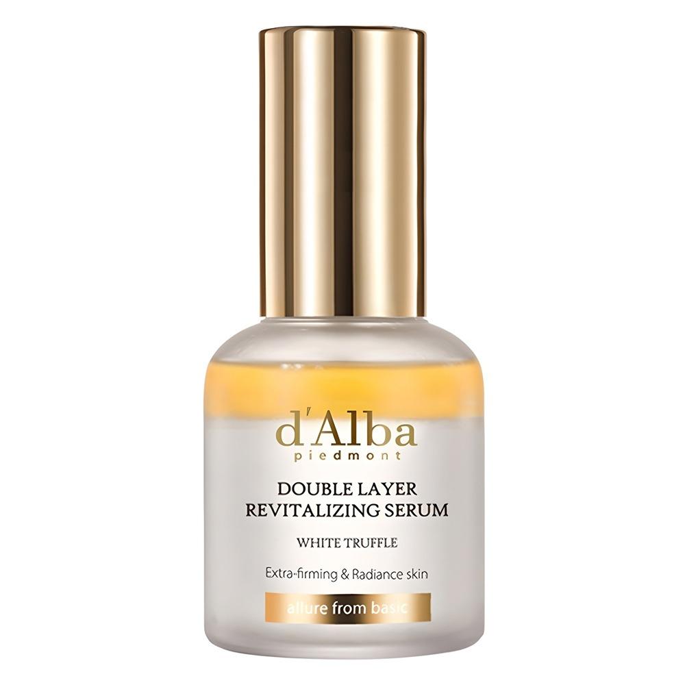 d'Alba White Truffle Double Layer Revitalizing Serum Elasticity & Glow 30ml Anti-Aging Facial Essence