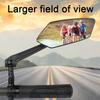 2pcs HD Wide Angle Bike Rearview Mirrors - 360° Adjustable, Fit for Electric Scooters, Ebikes, Motorcycles & Mountain Bikes