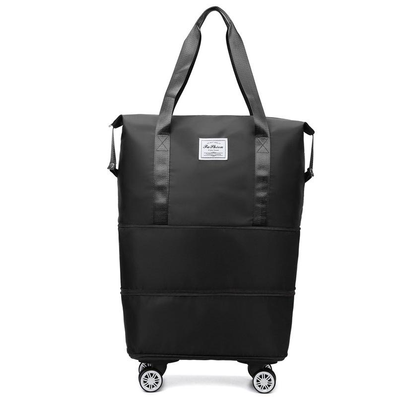 Oxford Cloth Large Capacity Travel Bag Dry Wet Separation Storage Business Travel Luggage Bag Detachable Universal Wheel
