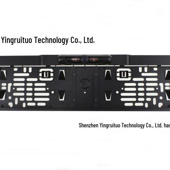 European License Plate Frame HD Night Vision Reversing Camera