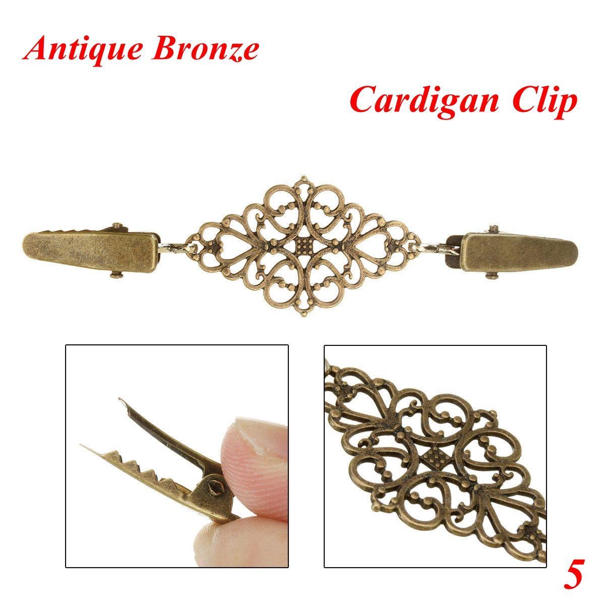 

Charm Gift Shirt Collar Winter New Cardigan Clip Sweater Blouse Pin Duck Clip Clasps Shawl Brooch 5