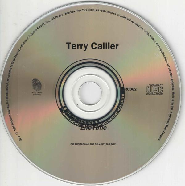 

CD TERRY CALLIER - LifeTime VERCD62PPROMO Blue Thumb Reco 1999 Japan Rock Used