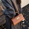 Ladies Messenger Bag Fashionable All-Match Solid Color Portable Small Square Bag