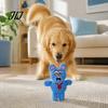 Durable Plush Toys for Daily Chewing Stuffed Animal Dog Toy, Squeaky Pet Chew Funny Cartoon Natural Biting Tendency Bear Bunny Deer Design,