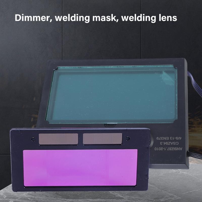 Solar Powering Automatic Darkening Protective Welding Lens With Quick Responses &Recovery Times for Helmets & Eye Safety