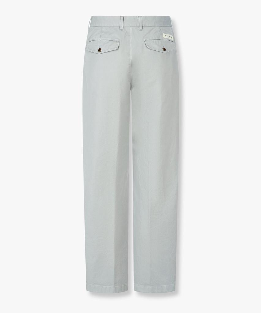 MAN ON THE BOON Washed Cotton Chino Pants_Gray 4716104005