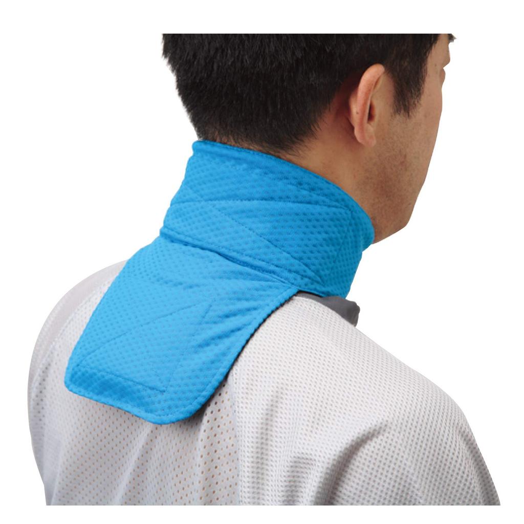 Coolbit Cool Leisure Neck Cools Acupressure Points On the Neck and Back with the Evaporative Cooling of Water and Ice Packs for A Heatstroke