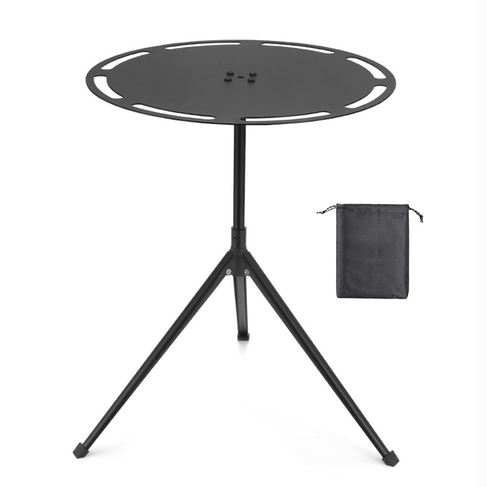 Strong Load-bearing Telescopic Fishing Table with Light Pole Tripod Storage Bag Portable Camping Table Outdoor Furniture