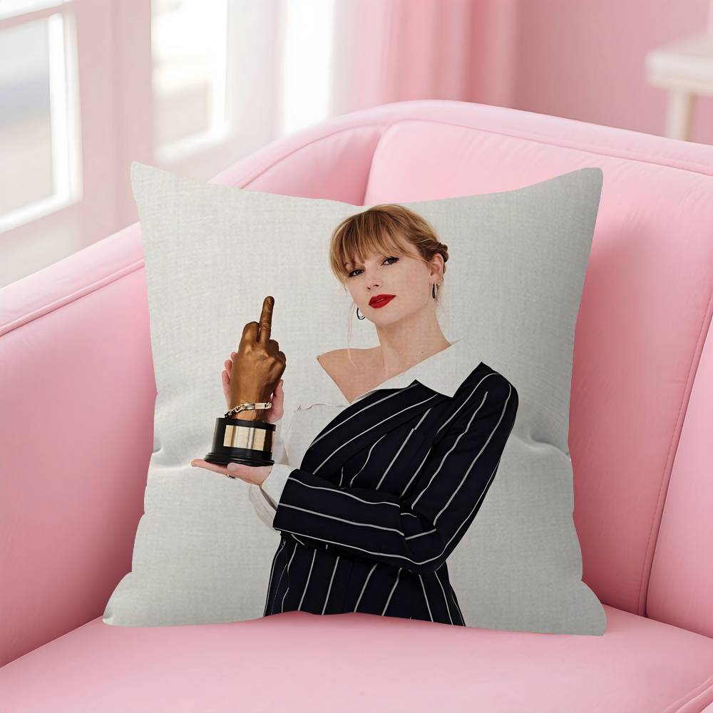 T-Taylors Swifts Personalized Picture Text Home Decorative Pillows Household Gifts 45X45Cm