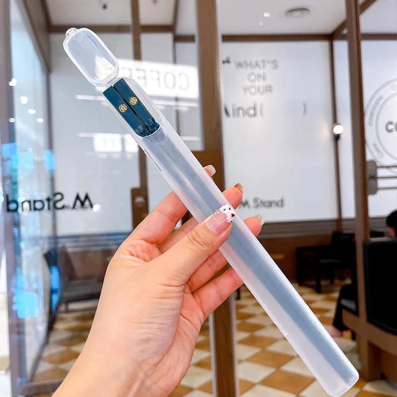 

1 Pair Portable Reusable 24cm Chopsticks Chinese Chopstick Tableware Korean Japanese Sushi Chop Sticks Set Kitchen Supplies темно-синий