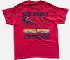 Rage Against the Machine Rotes Kurzarm T-Shirt S-45XL