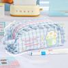 Large Capacity Stationery Storage Bag Flower Pen Pencil Case  School Office