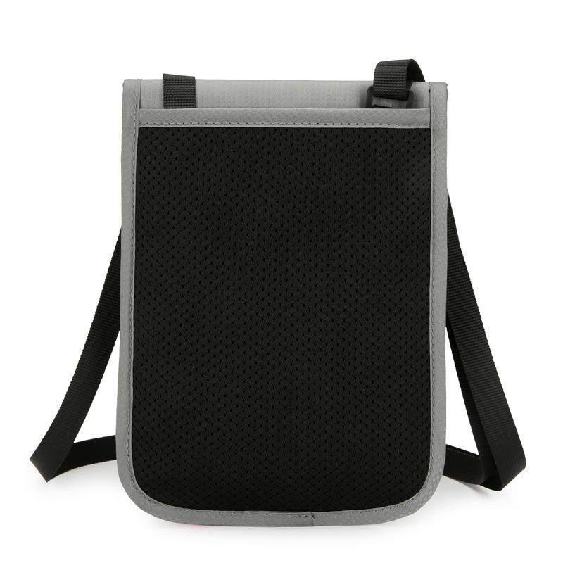 Travel Passport Bag with Anti-scan Feature, Neck-attached Identification Case, Portable Storage Card Holder
