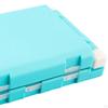 Fishing Tackle Box Accessories Container Hard Case Organizer Compact Double Layer Lures with