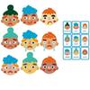 DIY Felt Emoji Stickers for Kids – Cute Non-woven Face Puzzle with Changeable Expressions