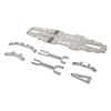 RC Car Chassis Plate High Flexibility Carbon   Chassis Plate Accessory for SNRC R3G 1:10 RC Station Wagon
