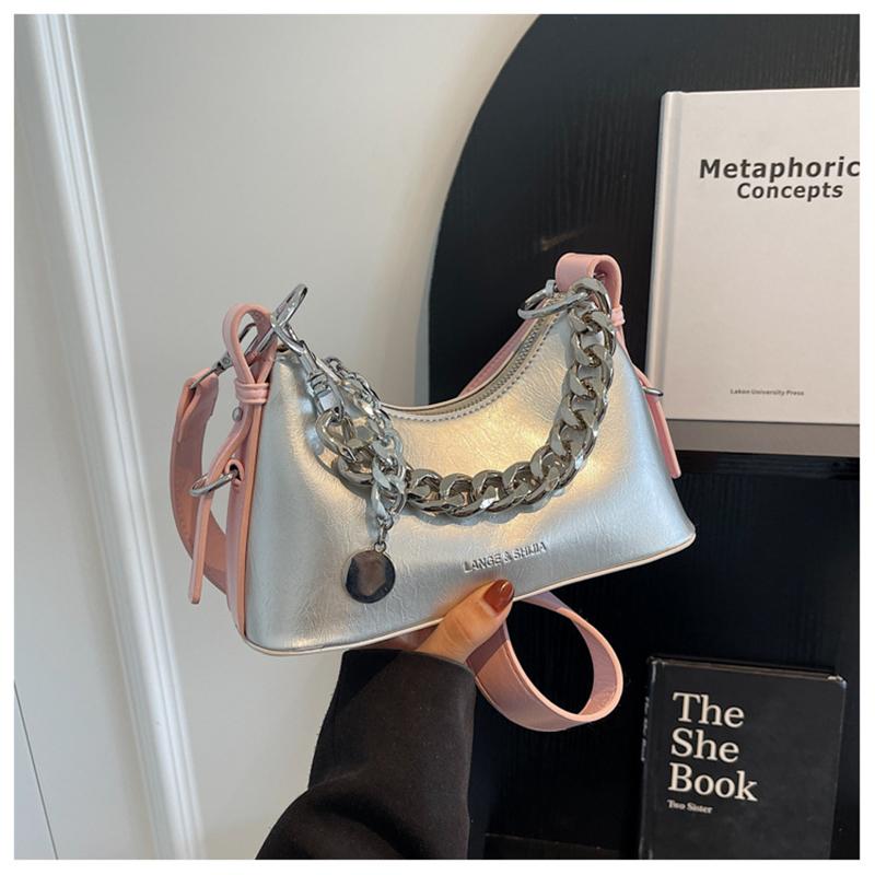 High-End-Kette Handheld Kleine Tasche für Frauen 2023 Neue Textur Nische Einzelne Schulter Unterarm Tasche Modische Umhängetasche Kleine Tasche