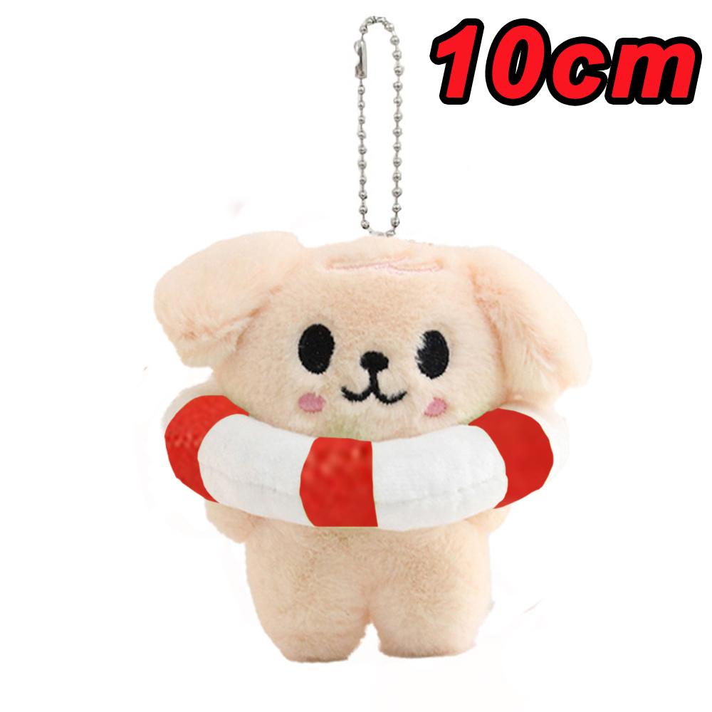 New KPOP Skzoo Plush Keychain Korean Ide Pendant Toy Keychain Fan Collection Giftsol Felix HyunJin Jisung Plush Cartoon