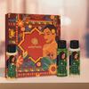 Ashpveda Champa Gift Box | Green Tea & Gotukola Hair Care Kit - Hair Wash, Conditioner & Virgin Coconut Oil - Travel Size Pack
