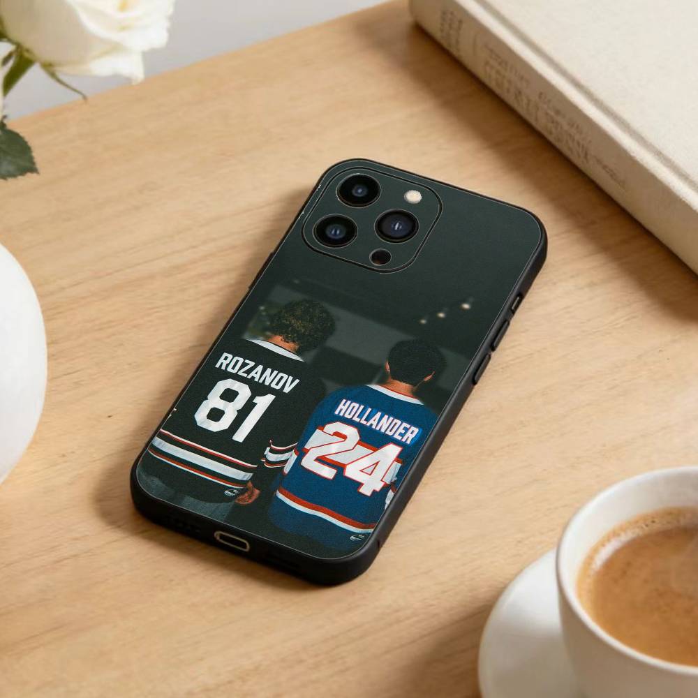 Heated Rivalry  Phone Case For iPhone17,16,15,14,13,12 Plus,Max Soft Silicone Black Cover